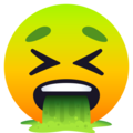 Face Vomiting Emoji Joypixels