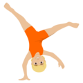 Person Cartwheeling Emoji Joypixels