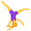 Woman Cartwheeling Emoji Joypixels