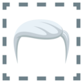 White Hair Emoji Joypixels
