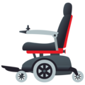 Motorized Wheelchair Emoji Joypixels