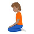 Person Kneeling Emoji Joypixels
