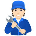 Mechanic Emoji Joypixels