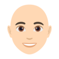 Person Bald Emoji Joypixels