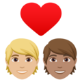 Couple With Heart Emoji Joypixels