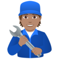 Mechanic Emoji Joypixels