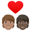 Couple With Heart Emoji Joypixels