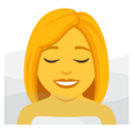 Woman In Steamy Room Emoji Joypixels