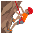 Person Climbing Emoji Joypixels