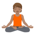 Person In Lotus Position Emoji Joypixels