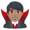 Vampire Emoji Joypixels