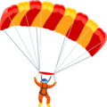 Parachute Emoji Joypixels