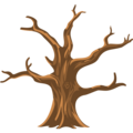 Leafless Tree Emoji Joypixels