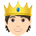 Person With Crown Emoji Joypixels
