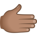 Rightwards Hand Emoji Joypixels