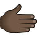 Rightwards Hand Emoji Joypixels