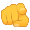 Index Pointing At The Viewer Emoji Joypixels