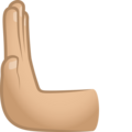 Leftwards Pushing Hand Emoji Joypixels