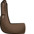 Leftwards Pushing Hand Emoji Joypixels