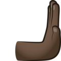 Rightwards Pushing Hand Emoji Joypixels