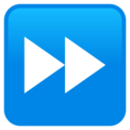 Fast Forward Button Emoji Joypixels