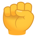 Raised Fist Emoji Joypixels