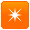 Eight Pointed Star Emoji Joypixels