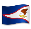 Flag American Samoa Emoji Lg