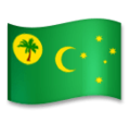 Flag Cocos Keeling Islands Emoji Lg