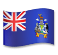 Flag South Georgia South Sandwich Islands Emoji Lg