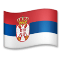 Flag Serbia Emoji Lg