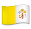 Flag Vatican City Emoji Lg