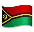 Flag Vanuatu Emoji Lg