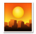 Sunset Emoji Lg