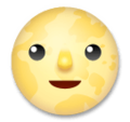 Full Moon Face Emoji Lg