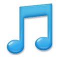 Musical Note Emoji Lg