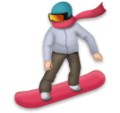 Snowboarder Emoji Lg