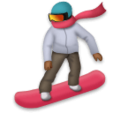 Snowboarder Emoji Lg