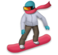 Snowboarder Emoji Lg