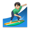 Man Surfing Emoji Lg