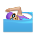 Woman Swimming Emoji Lg