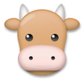 Cow Face Emoji Lg