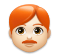 Man Red Hair Emoji Lg