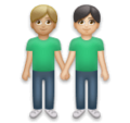 Men Holding Hands Emoji Lg