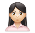 Woman Office Worker Emoji Lg
