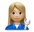 Woman Mechanic Emoji Lg