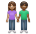 Woman And Man Holding Hands Emoji Lg