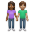 Woman And Man Holding Hands Emoji Lg