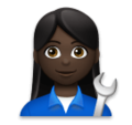 Woman Mechanic Emoji Lg
