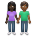 Woman And Man Holding Hands Emoji Lg